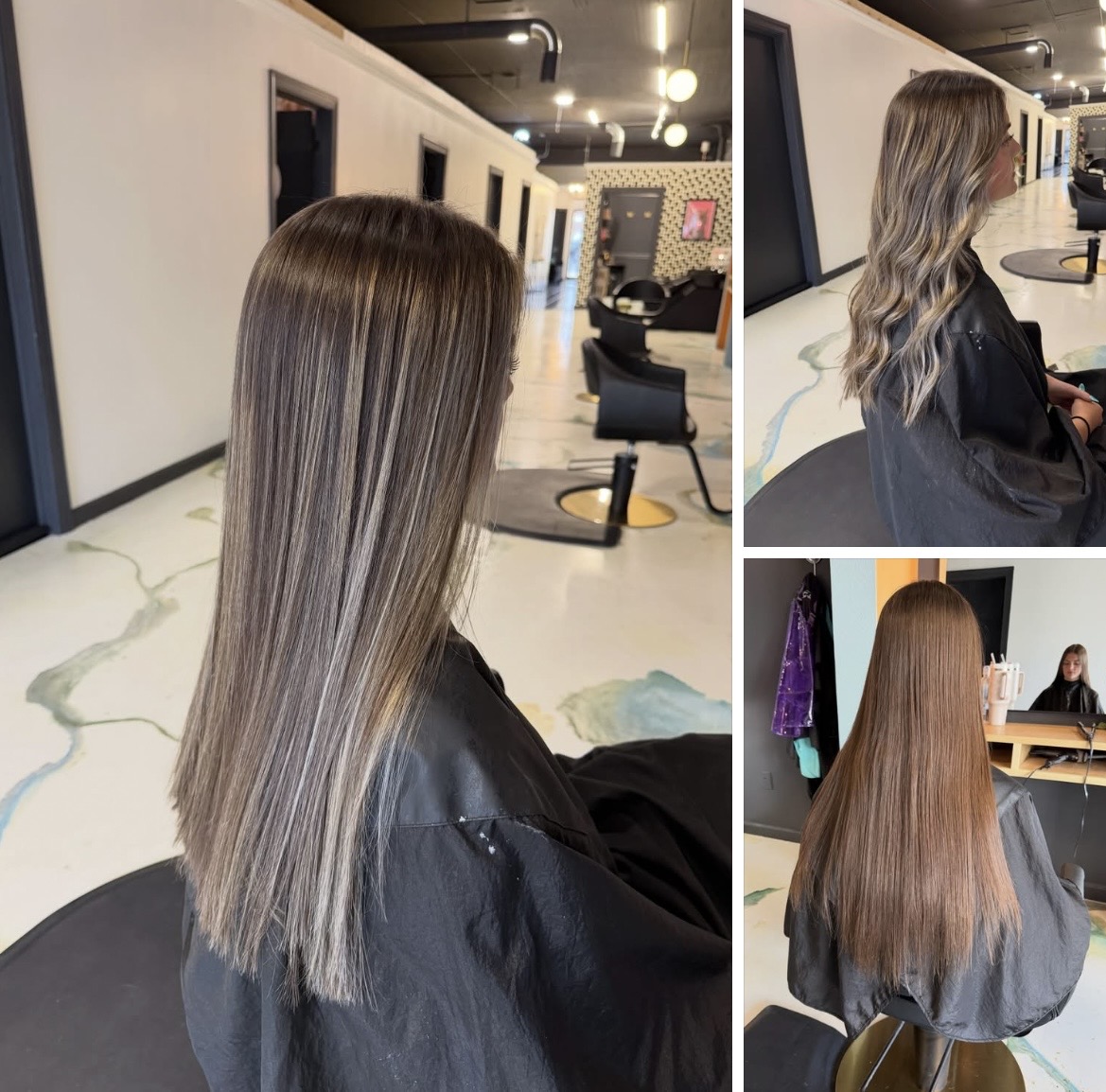 Soft styled hair work at Salon 31